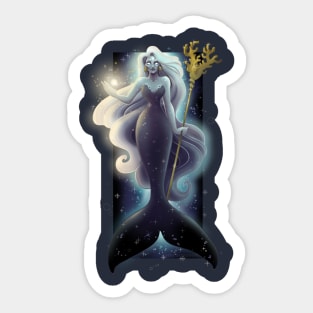 Celestial Mermaid Sticker